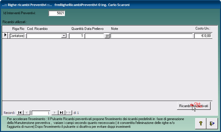 frmRigheRicambiPreventivi